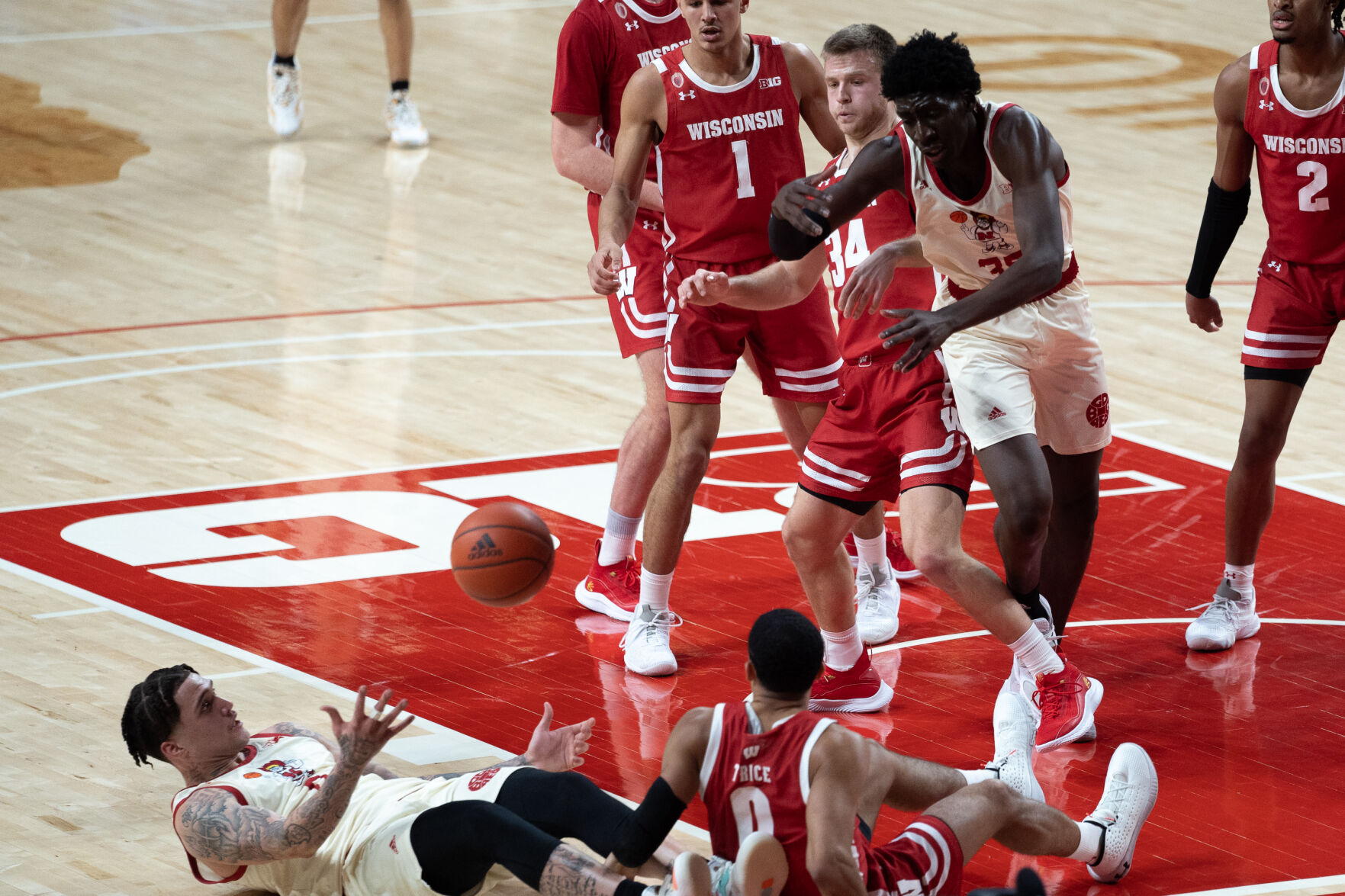 Nebraska Basketball vs. Wisconsin Photo No. 4